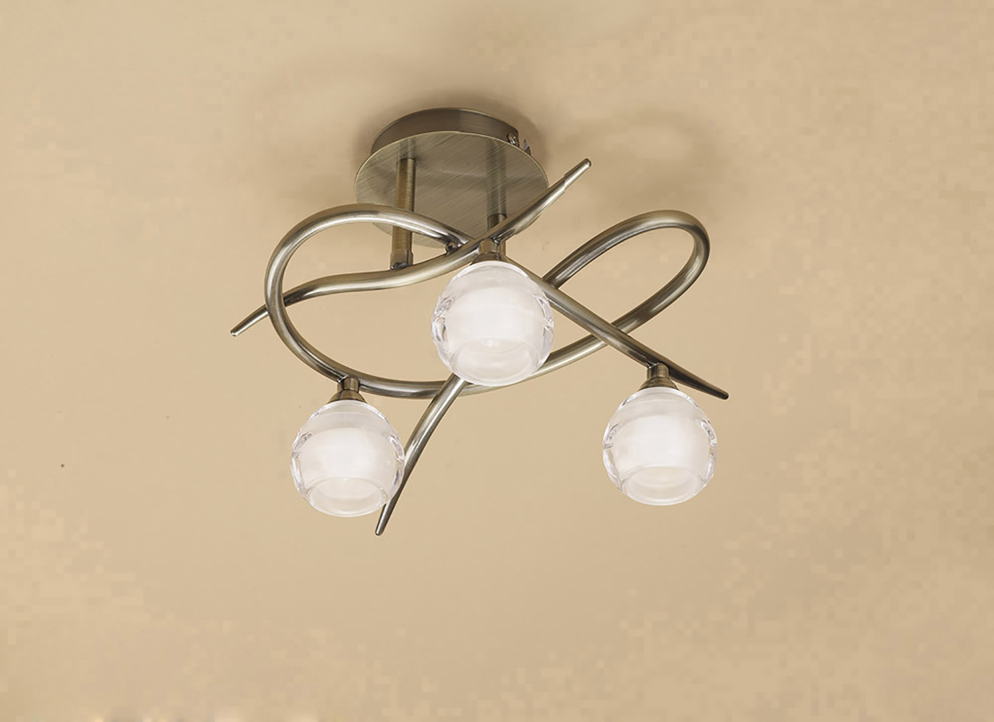 Loop AB Ceiling Lights Mantra Semi Flush Fittings